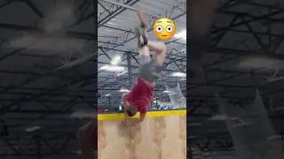 TRAMPWALL FAIL BARANI BALLOUT Gymnast Training Trampoline Parkour Circus Fitness