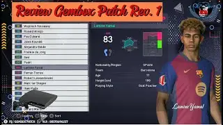 Review Game PES Gembox Patch Winter Transfer 2025 Rev 1 PS3 CFW/OFW HEN