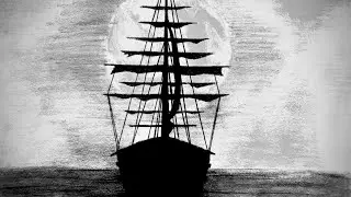 How to draw sketch of a ship | Tutorial | Time lapse