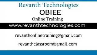 OBIEE Online Tutorial, OBIEE Online Training From India,OBIEE Training for Beginners, OBIEE Training