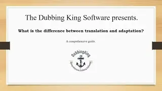What Is The Difference Between Translation And Adaptation (Case Study)