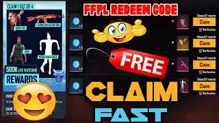 ffpl grand finale redeem code tamil || ffpl grand finale redeem code