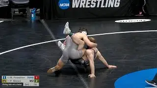 174lbs Peyton Mocco (Mizzou) vs Matt Finesilver (Duke)