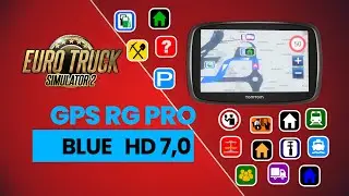 🚚🚚🚚🚚GPS RG PRO  BLUE  HD 7,0🚚🚚🚚🚚