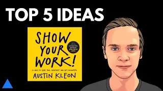 🔥 5 Best Ideas | Show Your Work | Austin Kleon | Book Summary 📚