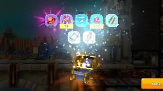 Hustle castle: open 2 Royal challenge chest. Good game, joc, top