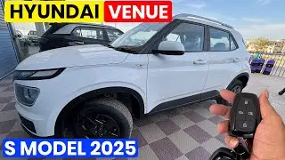 2025 Updated Hyundai Venue S Petrol Price & Features❣️ | Hyundai Venue S model 2025