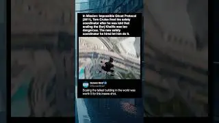 Tom Cruise Fired His Safety Coordinator So He Could Scale The Tallest Building