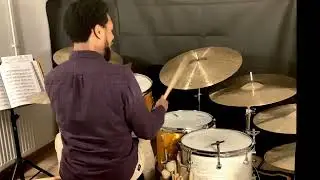 Ryan Sands on a set of Alexino Cymbals
