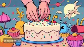 Cake with party  