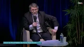 Cours mensuel du Grand Rabbin de France à l'ECUJE / décembre 2024