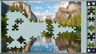 Beautiful Yosemite valley//jigsaw puzzles craft 🧩🧩//Amazing puzzles Art 🧩🧩//puzzles collection 🧩//