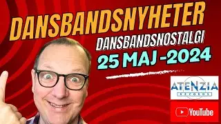 DANSBANDSNYHETER 24 MAJ 2024 - Nya och kommande dansbandslåtar