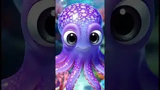 Learn Sea Creatures for Toddlers: The Mimic Octopus 🌊🐙 #kidslearning #viral #funny #sea #kids