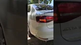 Делаем желтые повороты Фольксваген джетта 6 из США #jetta  #vwjetta #jettamk6