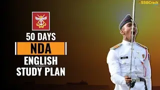 NDA English 50 Days Study Plan