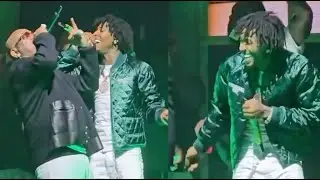 NBA Youngboy Cant Stop Laughing After Birdman Starts Making Weird Noises When He Brought Him On Stag