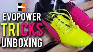 Euro 2016 Puma Tricks evoPOWER 1.3 Pink & Yellow Football Boots | Unboxing for footballboots.co.uk