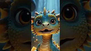 The Secret of the Magic Forest 🍄 #shorts #magic #dragon #animation #kids #fairytale #storytime