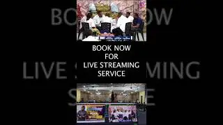 CHURCH LIVE STREAMING SERVICE AVAILABLE  AT LIVE IT ONLINE #ibadalive #livestreaming #gospelmusic