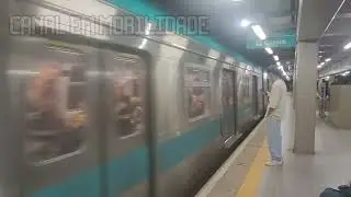 ViaMobilidade - S&eacute;rie 8900 (S&eacute;rie A) (A28) chegando na esta&ccedil;&atilde;o Villa Lobos-Jaguar&eacute;