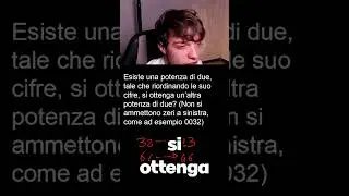 Esistono potenze di DUE con cifre ripetute? Problema della settimana #2