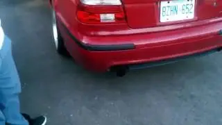 BMW E39 540I IMOLA RED BEAST Cold Start