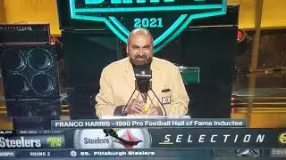The Steelers draft Pat Freiermuth at #55