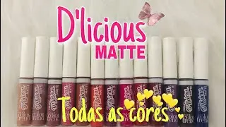 D’licious Matte Batom AVON Color Trend | Todas as cores | Sandy Lessa❤️