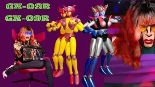 Aphrodai A GX-08R Minerva X GX-09R Soul Of Chogokin Bandai