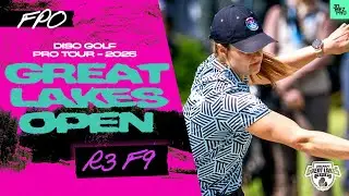 2025 Discraft Great Lakes Open | FPO R3F9 | Handley, Scoggins, Gannon, Pierce | Jomez Disc Golf