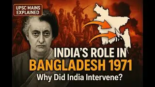India’s Secret War: The Fight for Bangladesh|  #history #upscmains #civilserviceexam