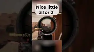 Two Shots 🥃 Three Bodies 💀 #Battlefield6 #BF6 #FPS #Shooter #GamingShorts #TrickShot #Collateral