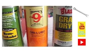 Graphite lubricant spray. What's in your cabinet?