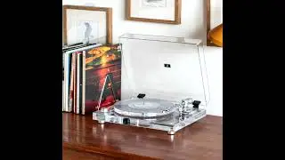 Transparent Acrylic Record Player Review | High-Fidelity Bluetooth Turntable