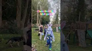 Chase the Easter Bunny Adult Game #jerseyvirago #eastergames #easterbunny #chasethebunny #eastergame