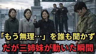 甥の「もう無理…」の電話一本──“伝説の三姉妹”が動き、駐屯地が1分で崩壊