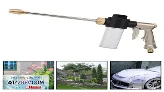 Long Foam Washer Car High Pressure Water Gun Nozzle Washing Watering Tools