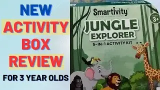 Smartivity Jungle Explorer Activity Kit for 3+ Years Kids Review
