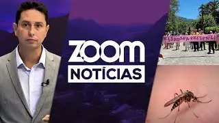 Zoom Not&iacute;cias | Homic&iacute;dio em Santiago, Protesto por sa&uacute;de em Lumiar, Alerta de dengue em Friburgo