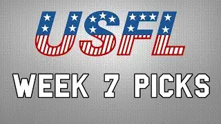 USFL week 7 predictions | 2022 week 7 USFL game picks | The Scoreboard #104
