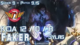 SKT T1 Faker SYLAS vs ZOE Mid - Patch 9.15 KR Ranked