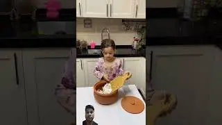 Little Arabia Girl make testy Beef #food #viral #trending #foodvideos
