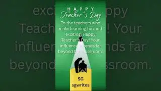 Happy teachers day #sg #youtubeshorts #viral #trending #teacher #teachersday #quotes #motivation