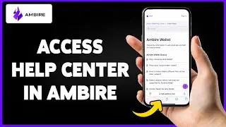 How To Access Help Center In Ambire Wallet 2024 | Ambire Wallet Support Guide