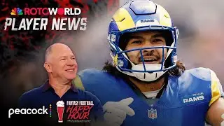 Rams' Puka Nacua on historic pace through Week 4 fantasy | Fantasy Football Happy Hour | NFL on NBC
