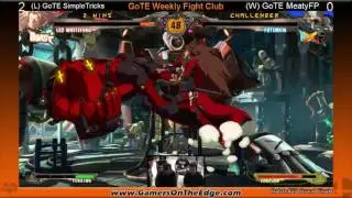GGXrd Grand Finals w/ GoTE SimpleTricks and GoTE MeatyFP
