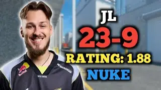 JL (23-9) RT: 1.88 | EU FACEIT (NUKE) CS2 POV