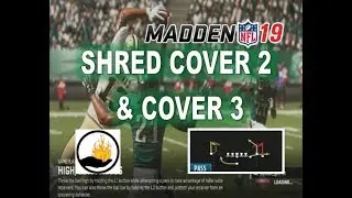 MADDEN 19 OFFENSIVE TIPS - SHRED ZONE COVERAGE- SINGLEBACK Y TRIPS OFF - CURLS
