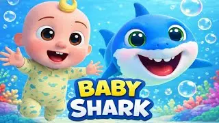 Baby Shark Song | Cocomelon Style 3D Animation | Doo Doo Doo Nursery Rhyme for Kids | LuuLuu Toons 